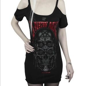Killstar Distressed Top